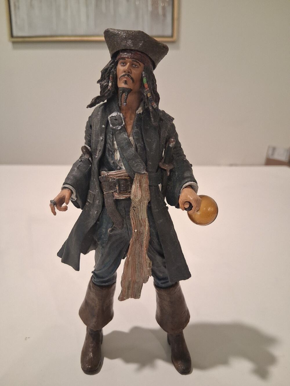 NECA Pirates of the Caribbean Series 1 Jack Sparrow 7" Figure 2005 100% COMPLETE